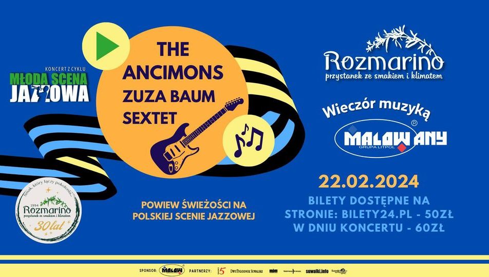 koncert zespolu the ancimons zuza baum sextet