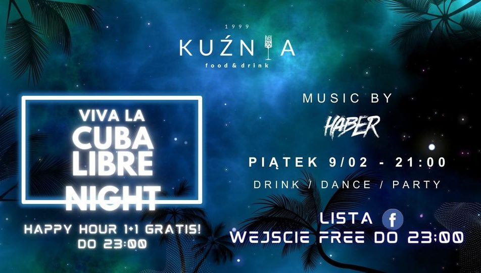 viva la cuba libre night happy hour