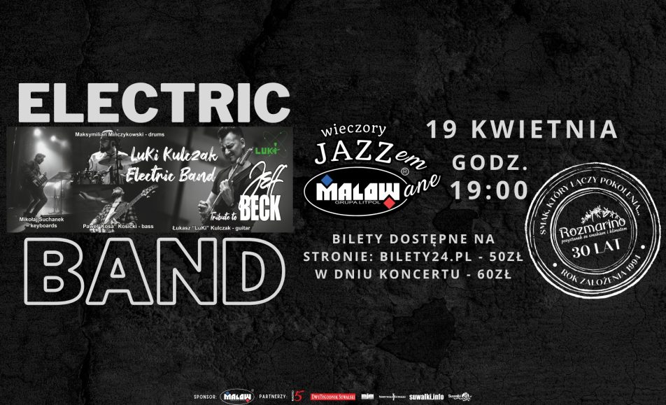 koncert tribute to jeff beck luki kulczak electric band