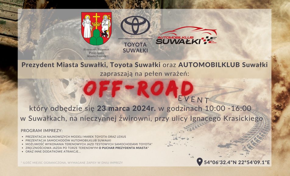 off road event prezydent miasta suwalki toyota