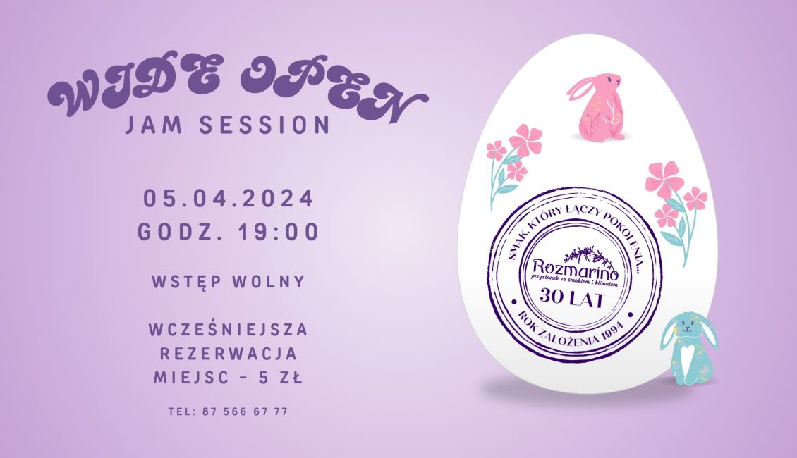 wielkanocne wide open jam session