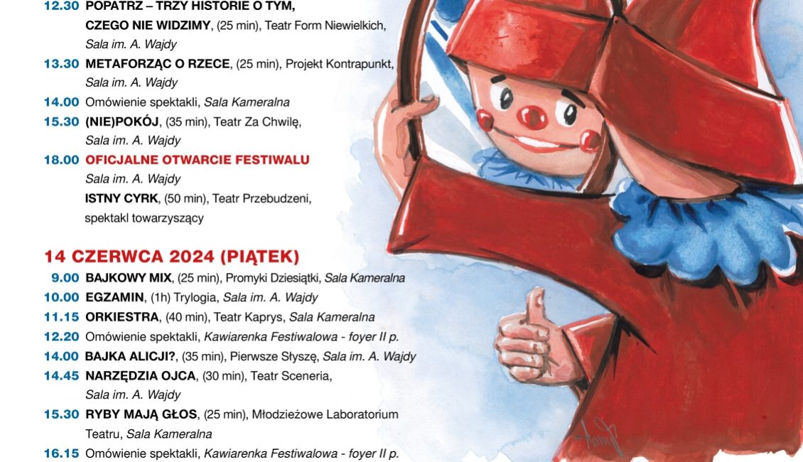 Program festiwalu Wigraszek Program festiwalu Wigraszek