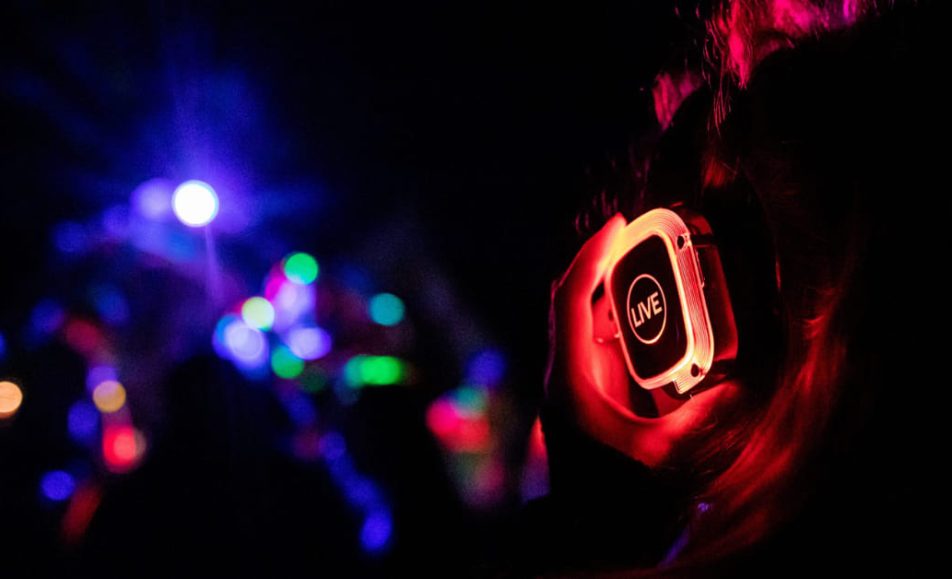 niedorzeczne silent disco