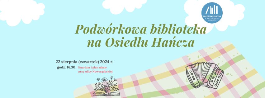 podworkowa biblioteka na osiedlu hancza
