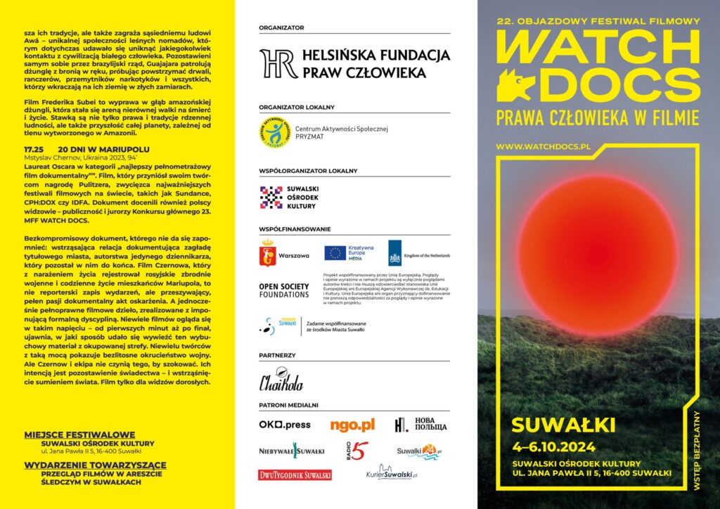 22 watch docs w suwalkach prawa czlowieka w filmie 2