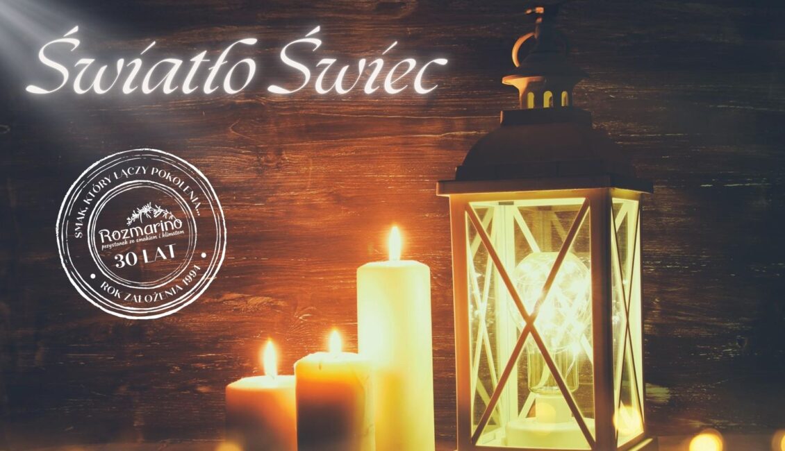 Koncert „Światło Świec” – Osiecka i Grechuta w Rozmarino koncert swiatlo swiec