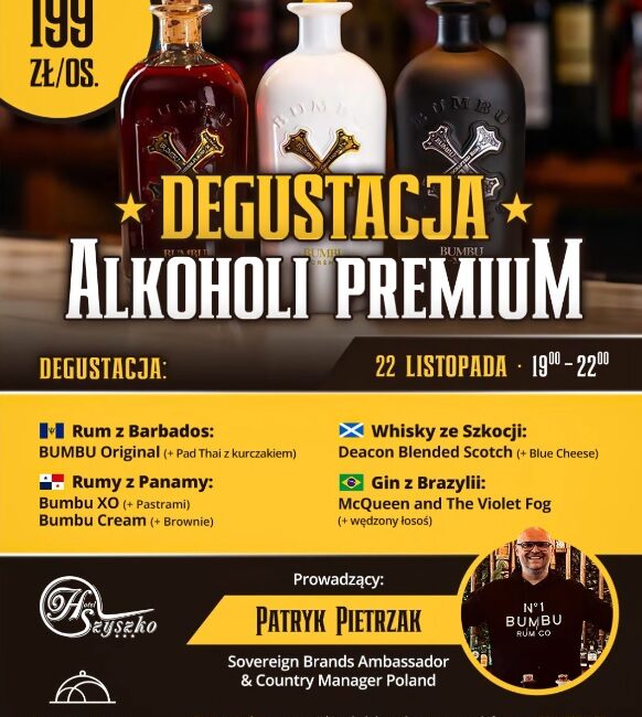 degustacja alkoholi premium