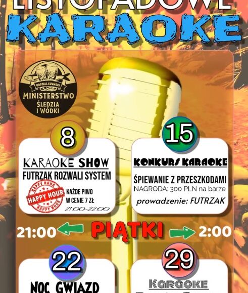 listopadowe karaoke