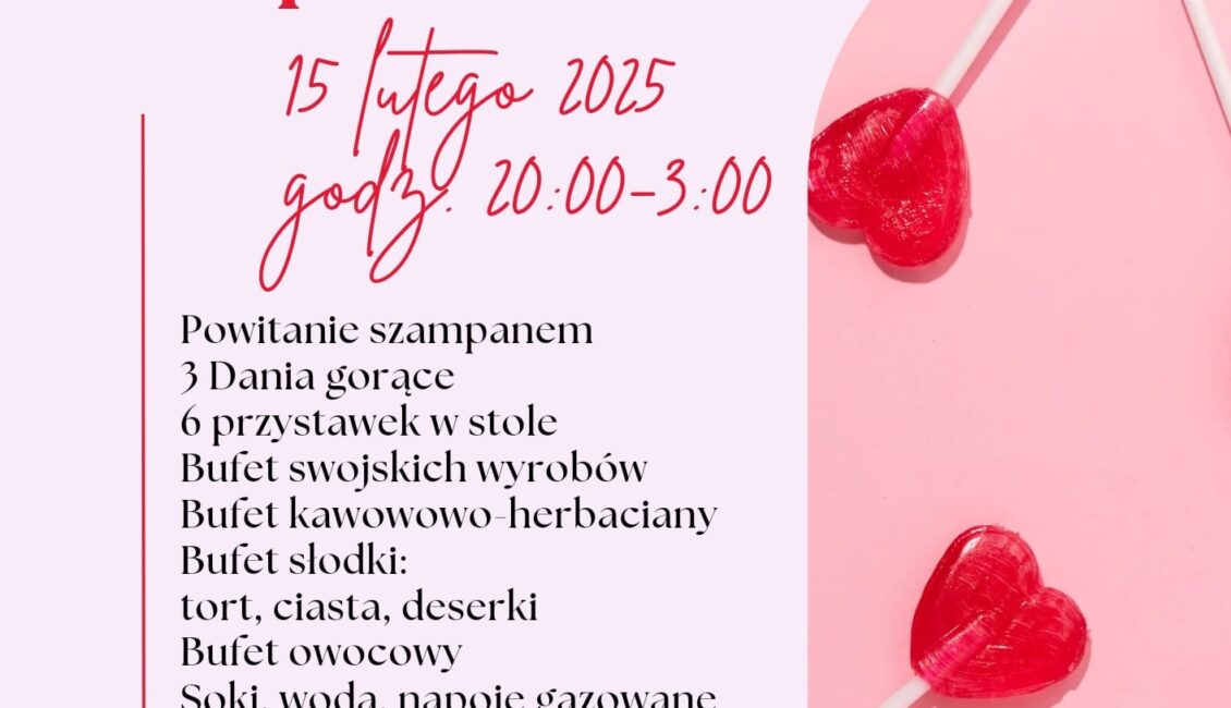 Bal Walentynkowy z Zespolem Grafit