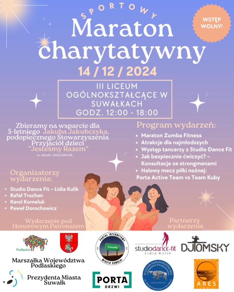 sportowy maraton charytatywny