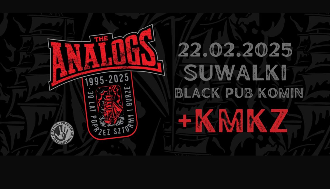 The Analogs – Koncert z Okazji 30-lecia | Suwałki suwalki 22022025 the analogs black pub komin
