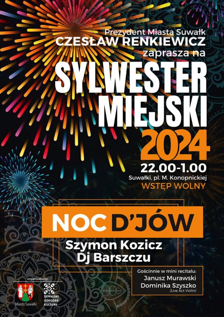 sylwester miejski 2024 2025 w suwalkach