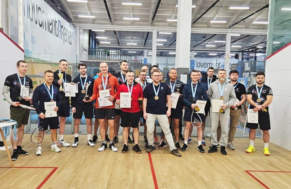SQUASH w Suwałkach zyskuje popularność Movement Liga Squash 14