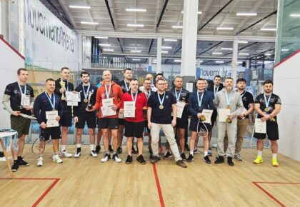 SQUASH w Suwałkach zyskuje popularność Movement Liga Squash 14