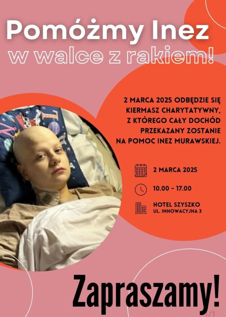 kiermasz charytatywny dla inez murawskiej w hotelu szyszko
