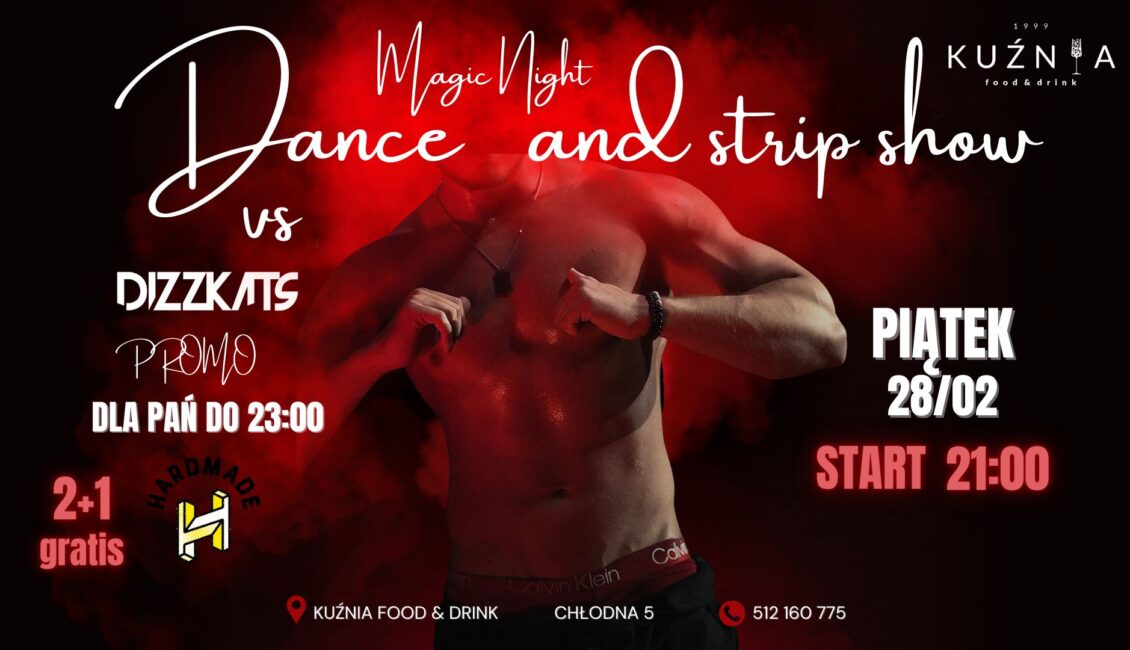 magic night dance and strip show by brave angles