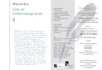 poezja jako rzecz ludzka spotkanie poswiecone leszkowi aleksandrowi moczulskiemu