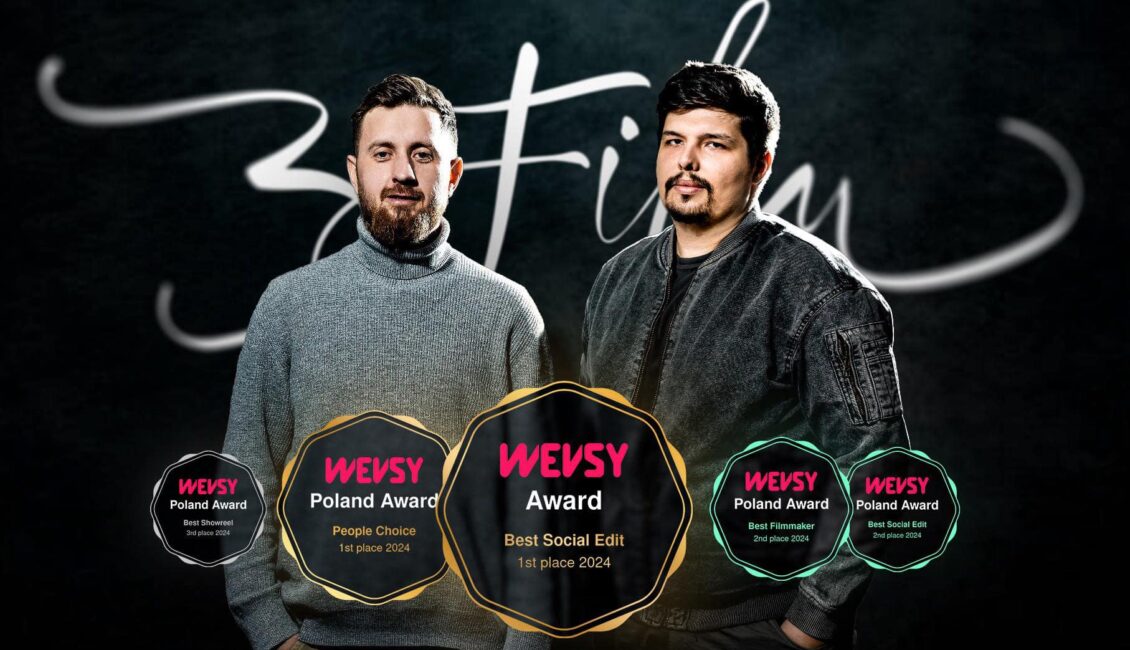3FILM z Suwałk zdobywa nagrody WEVSY Award 2024 3film z suwalk zdobywa nagrody wevsy award 2024
