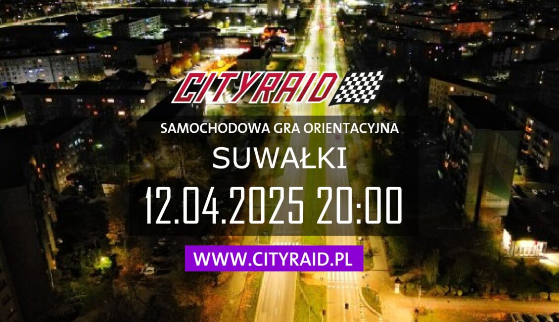 CITYRAID SUWAŁKI: SAMOCHODOWA GRA ORIENTACYJNA cityraid suwalki samochodowa gra orientacyjna 2