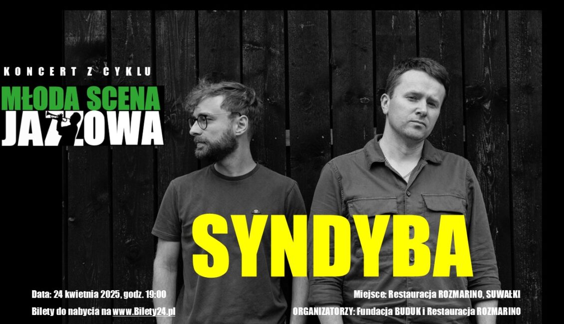 Koncert zespołu SYNDYBA w ramach Młodej Sceny Jazzowej koncert zespolu syndyba w ramach mlodej sceny jazzowej