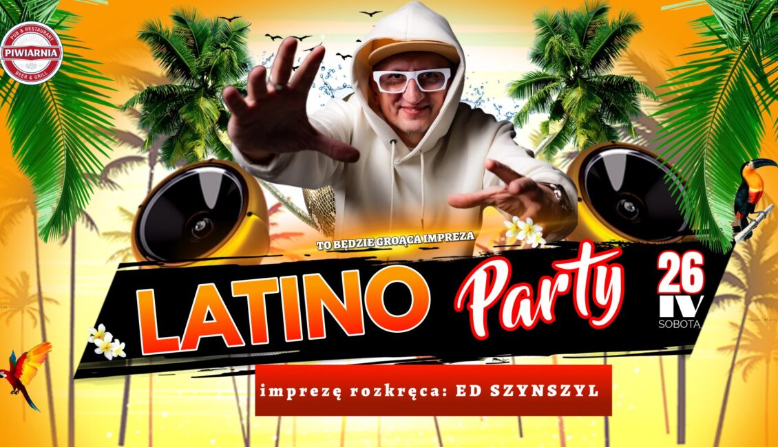 LATINO PARTY muzyka: DJ SZYNSZYL latino party muzyka dj szynszyl