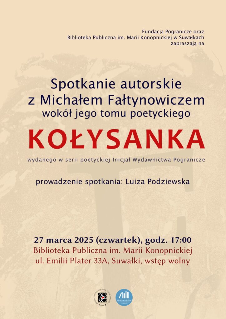 spotkanie z poeta michalem faltynowiczem