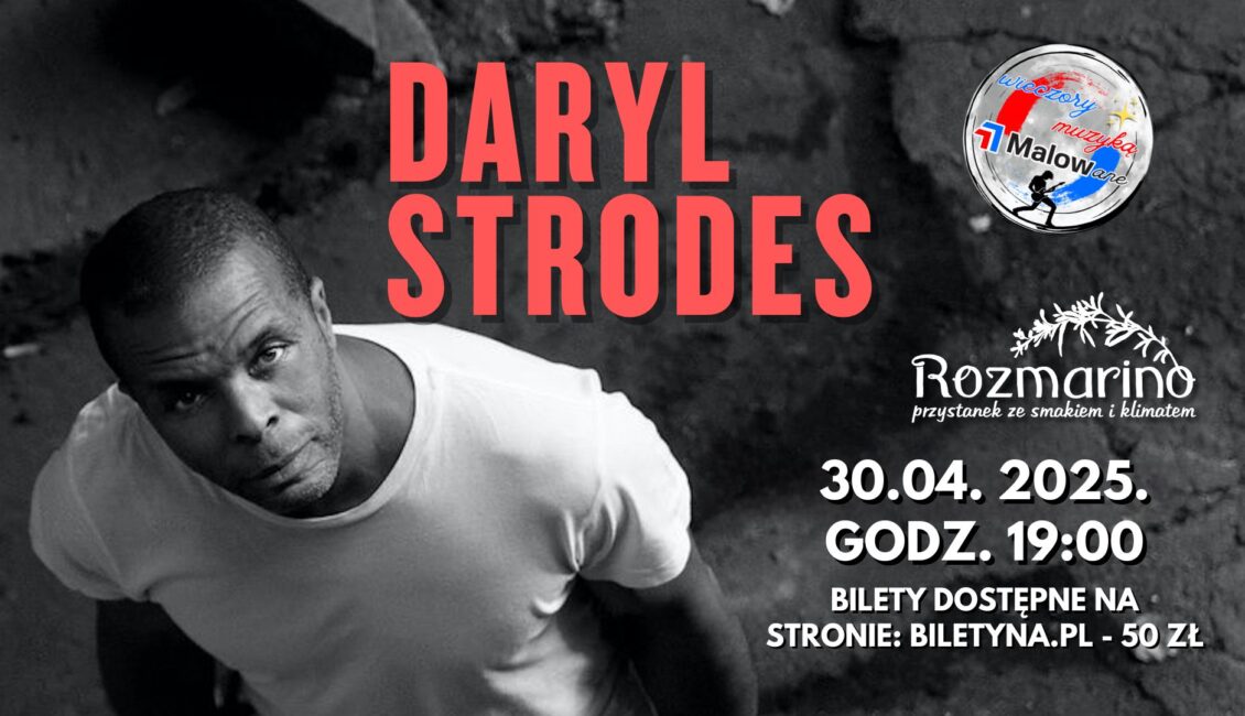 Daryl Strodes (USA) – koncert bluesowo-funkowy daryl strodes usa koncert bluesowo funkowy