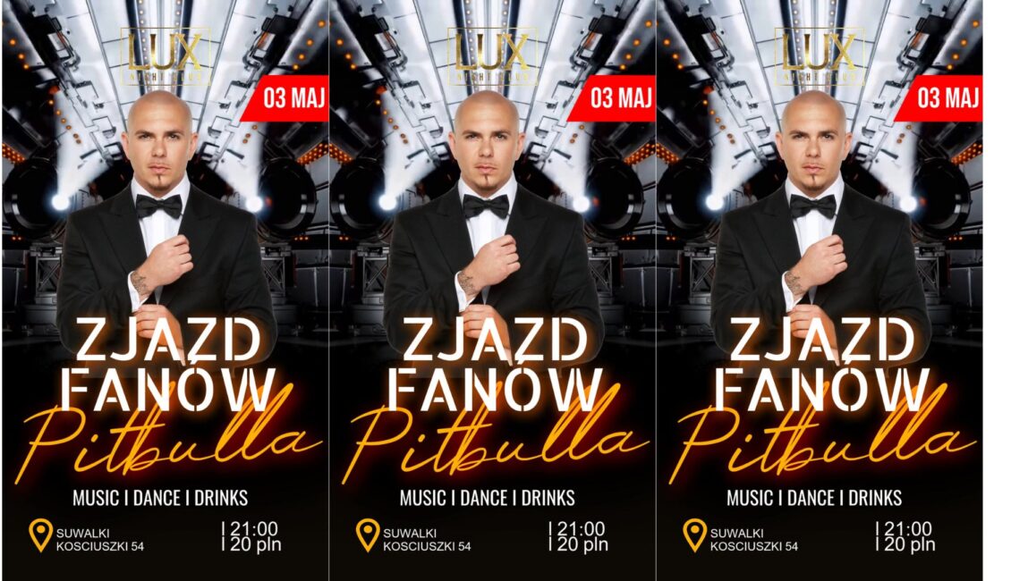 Mr. Worldwide! Zjazd Fanów PITBULL'A // 03.05 // Dj Bercik // mr worldwide zjazd fanow pitbulla 03 05 dj bercik