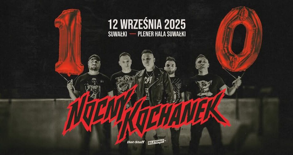 Członkowie zespołu Nocny Kochanek podczas koncertu