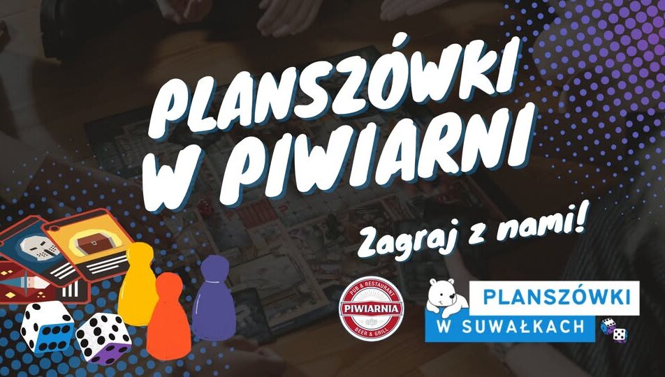 Gry planszowe na stole w pubie