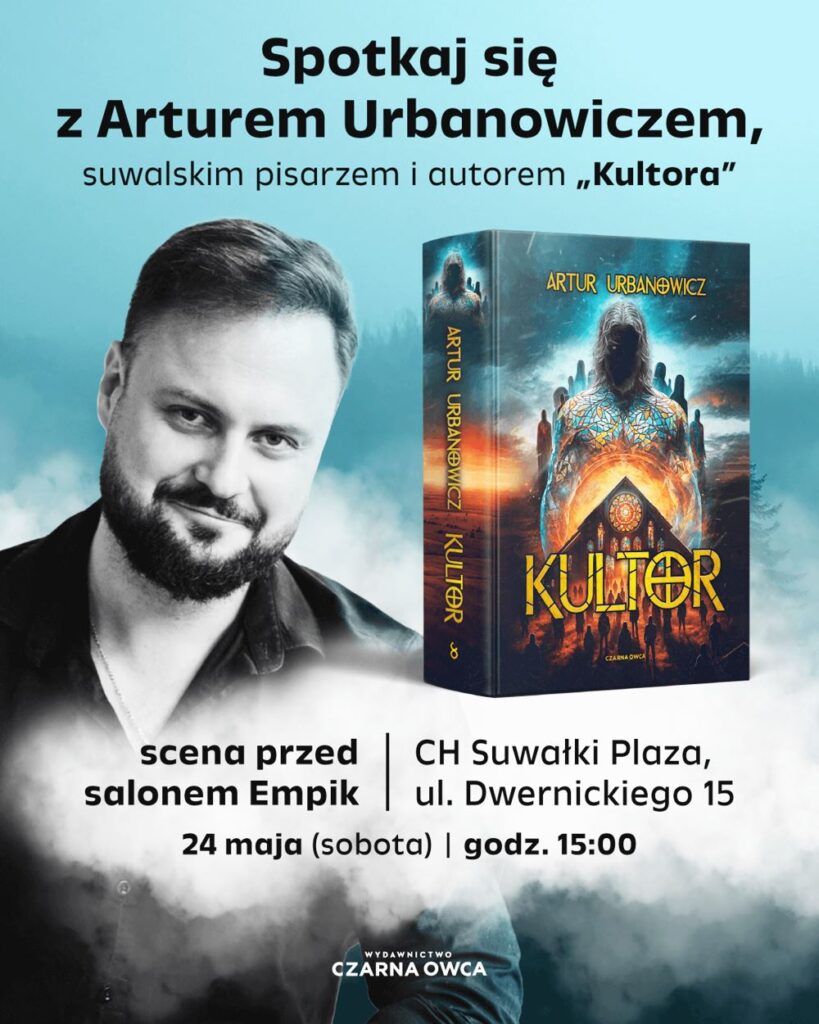 spotkanie z arturem urbanowiczem premiera kultora w suwalkach 02