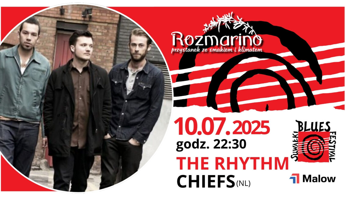 The Rhythm Chiefs na Suwałki Blues Festival 2025 Członkowie zespołu The Rhythm Chiefs podczas koncertu