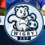 Plakat promujący turniej piłkarski Wigry CUP 2025 dla roczników 2017 i 2015