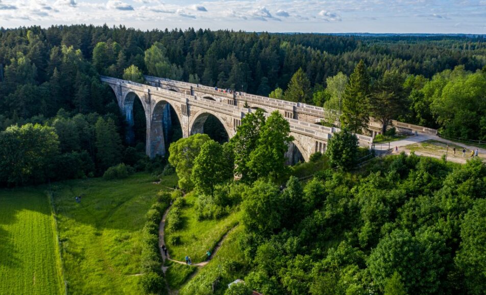 Trasa rowerowa Green Velo przez Mosty w Stańczykach