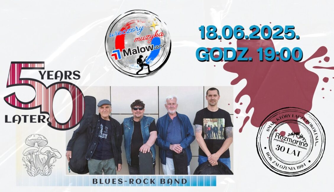 Koncert 50 Years Later Członkowie zespołu 50 Years Later podczas występu