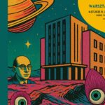 Przykładowa futurystyczna makieta miasta wykonana przez dzieci