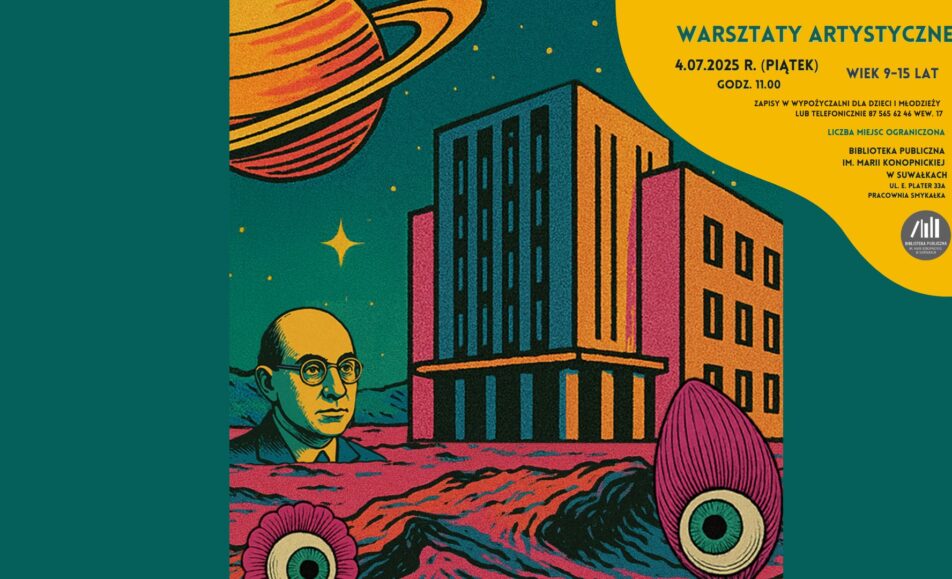 Przykładowa futurystyczna makieta miasta wykonana przez dzieci