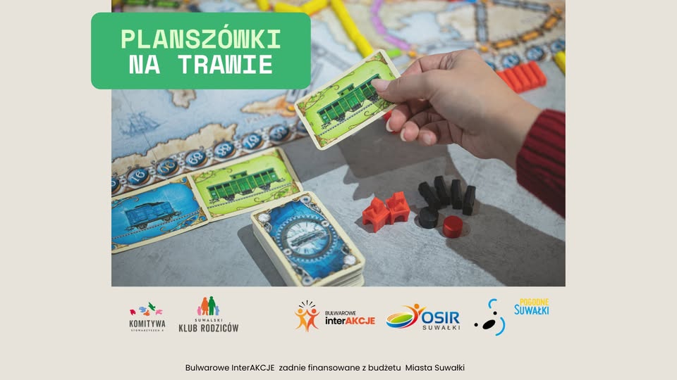 Planszowki na trawie Rodzinne granie w gry planszowe na trawie