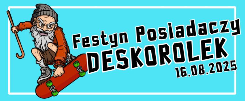 Zawodnik na deskorolce wykonujący trik