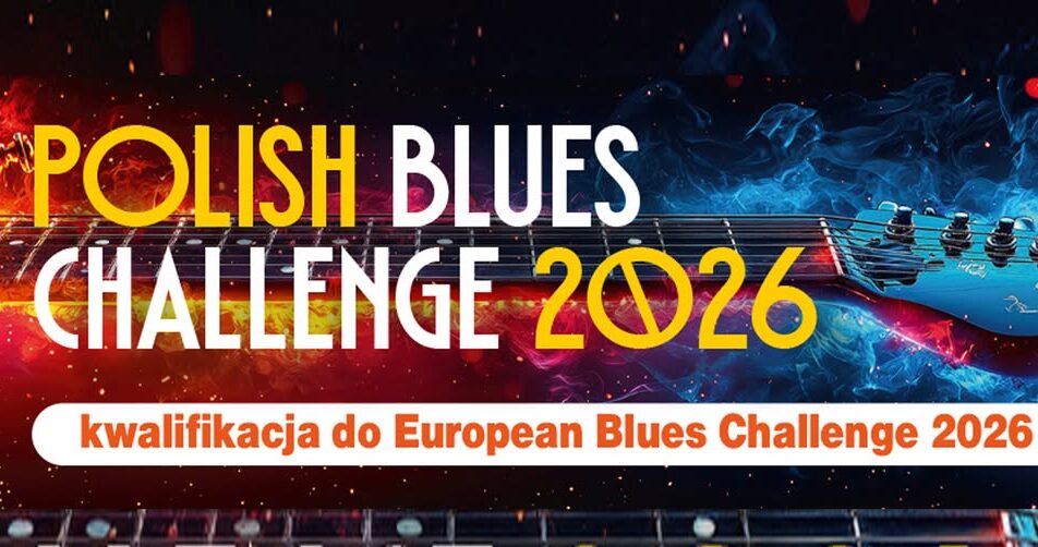 Logo wydarzenia Polish Blues Challenge 2026 z nazwą festiwalu