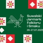 Ilustracja promująca Suwalski Jarmark Folkloru i Smaku 2025