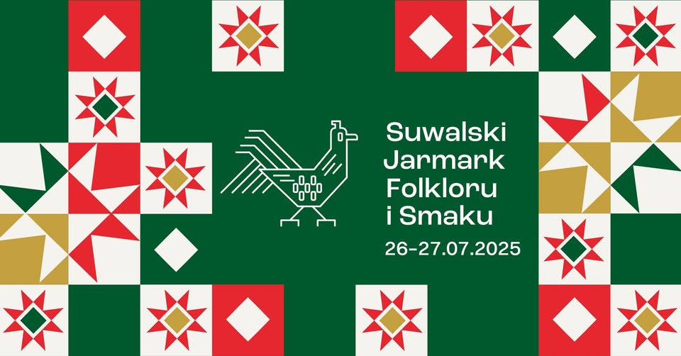 Suwalski Jarmark Folkloru i Smaku 2025 Ilustracja promująca Suwalski Jarmark Folkloru i Smaku 2025