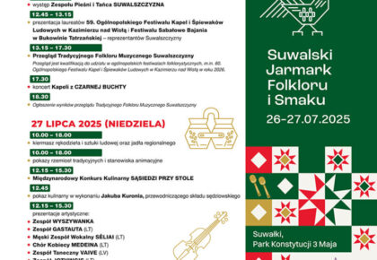 Suwalski Jarmark Folkloru i Smaku oraz „Romano Drom” suwalski jarmark folkloru i smaku oraz romano drom 1
