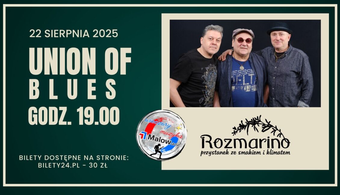 Union of Blues LT PL Członkowie zespołu Union of Blues podczas występu