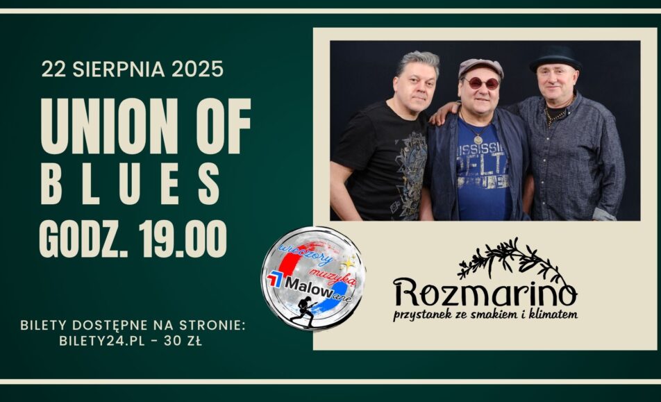 Członkowie zespołu Union of Blues podczas występu
