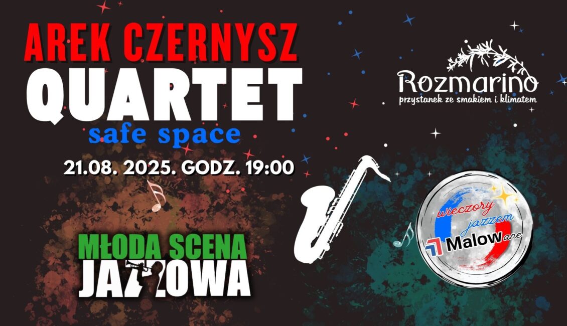 Arek Czernysz Quartet zagra koncert promujący album Safe Space