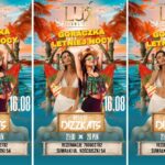 Plakat imprezy Gorączka letniej nocy z DJką DIZZKATS w Lux Night Club