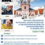 plakat promujący kiermasz charytatywny dla Szymona, Antosia i Ksawerego