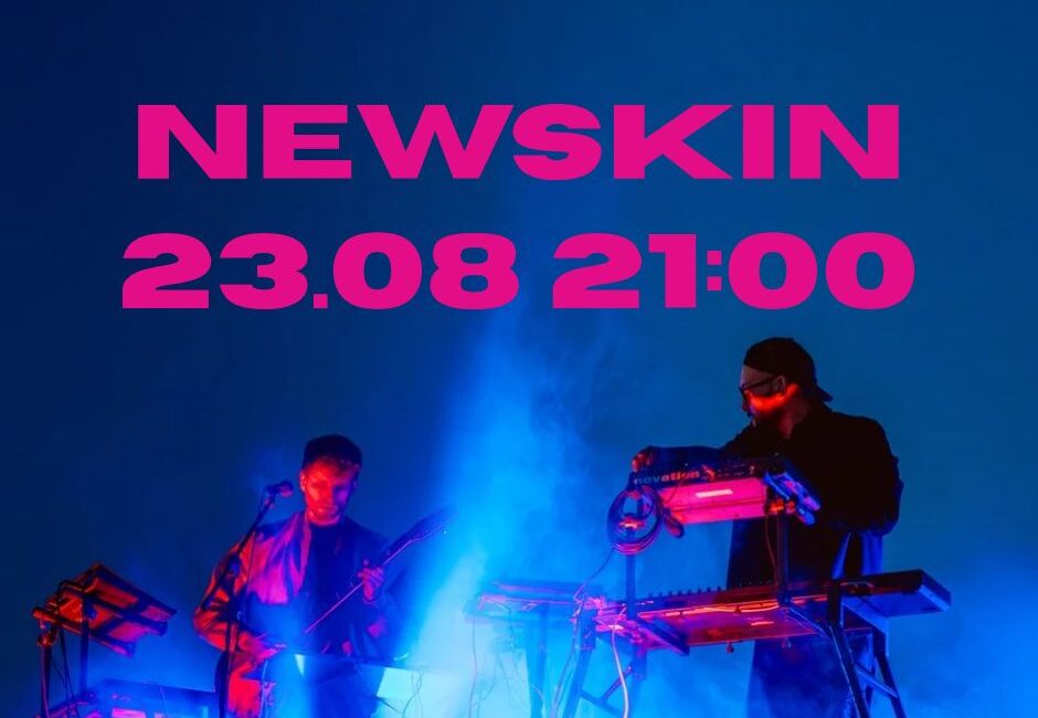 Koncert Newskin Zespół Newskin podczas koncertu promującego płytę Resonance