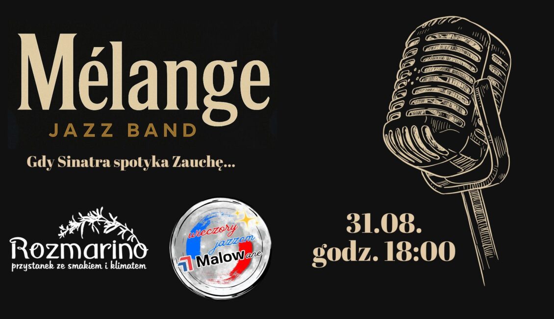 Zespół Mélange Jazz Band podczas koncertu